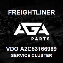 VDO A2C53166989 Freightliner SERVICE CLUSTER | AGA Parts