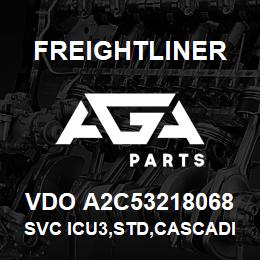 VDO A2C53218068 Freightliner SVC ICU3,STD,CASCADIA,W/O TRAN | AGA Parts