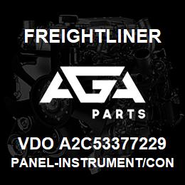 VDO A2C53377229 Freightliner PANEL-INSTRUMENT/CONTROL,SERVICE CLUSTER | AGA Parts