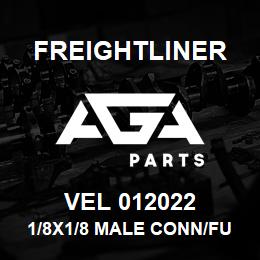 VEL 012022 Freightliner 1/8X1/8 MALE CONN/FU | AGA Parts