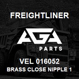 VEL 016052 Freightliner BRASS CLOSE NIPPLE 1 | AGA Parts