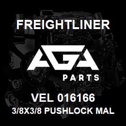 VEL 016166 Freightliner 3/8X3/8 PUSHLOCK MAL | AGA Parts