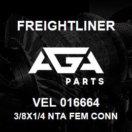 VEL 016664 Freightliner 3/8X1/4 NTA FEM CONN | AGA Parts