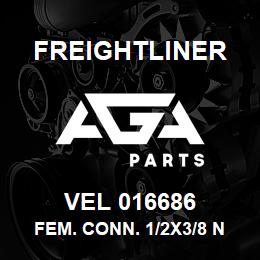 VEL 016686 Freightliner FEM. CONN. 1/2X3/8 N | AGA Parts