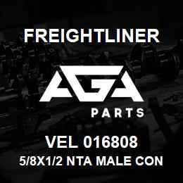 VEL 016808 Freightliner 5/8X1/2 NTA MALE CON | AGA Parts