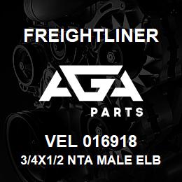 VEL 016918 Freightliner 3/4X1/2 NTA MALE ELB | AGA Parts