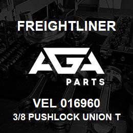 VEL 016960 Freightliner 3/8 PUSHLOCK UNION T | AGA Parts