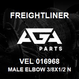 VEL 016968 Freightliner MALE ELBOW 3/8X1/2 N | AGA Parts