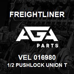 VEL 016980 Freightliner 1/2 PUSHLOCK UNION T | AGA Parts