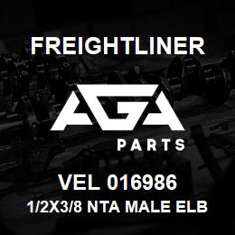 VEL 016986 Freightliner 1/2X3/8 NTA MALE ELB | AGA Parts