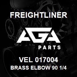 VEL 017004 Freightliner BRASS ELBOW 90 1/4 | AGA Parts