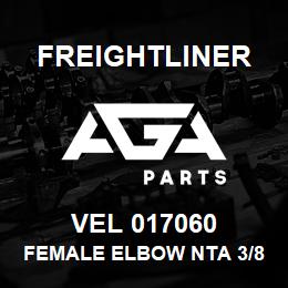 VEL 017060 Freightliner FEMALE ELBOW NTA 3/8 | AGA Parts