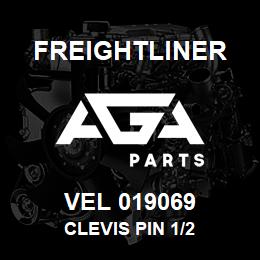 VEL 019069 Freightliner CLEVIS PIN 1/2 | AGA Parts