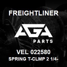 VEL 022580 Freightliner SPRING T-CLMP 2 1/4- | AGA Parts