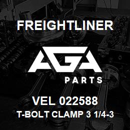 VEL 022588 Freightliner T-BOLT CLAMP 3 1/4-3 | AGA Parts