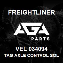 VEL 034094 Freightliner TAG AXLE CONTROL SOLENOID VALVE | AGA Parts