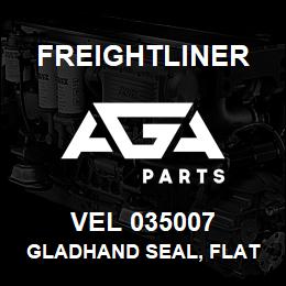 VEL 035007 Freightliner GLADHAND SEAL, FLAT | AGA Parts