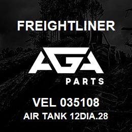 VEL 035108 Freightliner AIR TANK 12DIA.28 | AGA Parts