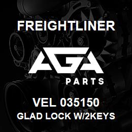 VEL 035150 Freightliner GLAD LOCK W/2KEYS | AGA Parts