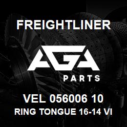 VEL 056006 10 Freightliner RING TONGUE 16-14 VINYL 12-1/4 STUD | AGA Parts