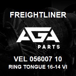 VEL 056007 10 Freightliner RING TONGUE 16-14 VINYL 5/16-3/8STUD | AGA Parts