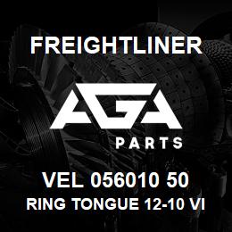 VEL 056010 50 Freightliner RING TONGUE 12-10 VINYL 5/16 STUD | AGA Parts