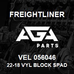 VEL 056046 Freightliner 22-18 VYL BLOCK SPAD | AGA Parts