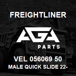 VEL 056069 50 Freightliner MALE QUICK SLIDE 22-18 NYLON | AGA Parts