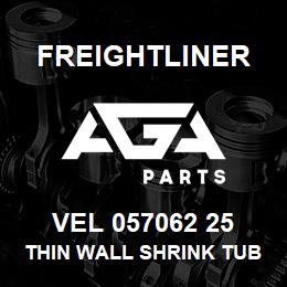 VEL 057062 25 Freightliner THIN WALL SHRINK TUBE 2IN. 12-10 YELLO | AGA Parts