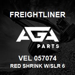 VEL 057074 Freightliner RED SHRINK W/SLR 6 | AGA Parts