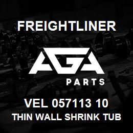 VEL 057113 10 Freightliner THIN WALL SHRINK TUBE 6IN. WHITE | AGA Parts