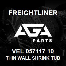 VEL 057117 10 Freightliner THIN WALL SHRINK TUBE 6IN. RED | AGA Parts