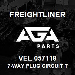 VEL 057118 Freightliner 7-WAY PLUG CIRCUIT T | AGA Parts