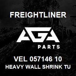 VEL 057146 10 Freightliner HEAVY WALL SHRINK TUBE 6IN.18-14 BLACK | AGA Parts