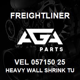 VEL 057150 25 Freightliner HEAVY WALL SHRINK TUBE 1.5IN.8-1 BLACK | AGA Parts