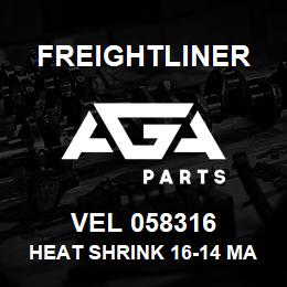 VEL 058316 Freightliner HEAT SHRINK 16-14 MA | AGA Parts