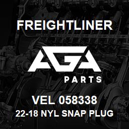 VEL 058338 Freightliner 22-18 NYL SNAP PLUG | AGA Parts