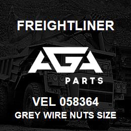 VEL 058364 Freightliner GREY WIRE NUTS SIZE | AGA Parts