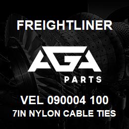 VEL 090004 100 Freightliner 7IN NYLON CABLE TIES WITH #10 STUD | AGA Parts