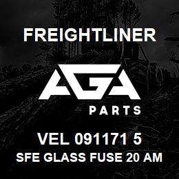 VEL 091171 5 Freightliner SFE GLASS FUSE 20 AMP | AGA Parts