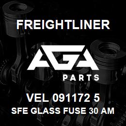 VEL 091172 5 Freightliner SFE GLASS FUSE 30 AMP | AGA Parts