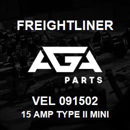 VEL 091502 Freightliner 15 AMP TYPE II MINI | AGA Parts