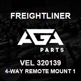 VEL 320139 Freightliner 4-WAY REMOTE MOUNT 1/8IN PILOT VALVE | AGA Parts