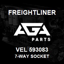 VEL 593083 Freightliner 7-WAY SOCKET | AGA Parts