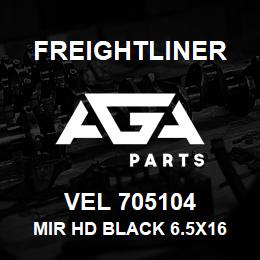 VEL 705104 Freightliner MIR HD BLACK 6.5X16 | AGA Parts