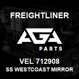 VEL 712908 Freightliner SS WESTCOAST MIRROR | AGA Parts