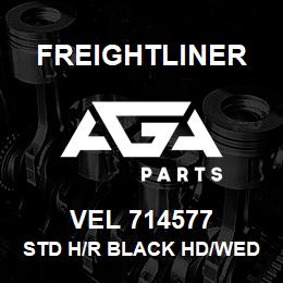 VEL 714577 Freightliner STD H/R BLACK HD/WED | AGA Parts