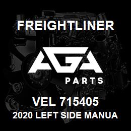 VEL 715405 Freightliner 2020 LEFT SIDE MANUAL MIRROR E2003 | AGA Parts