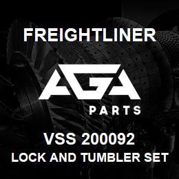 VSS 200092 Freightliner LOCK AND TUMBLER SET | AGA Parts