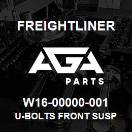 W16-00000-001 Freightliner U-BOLTS FRONT SUSP | AGA Parts